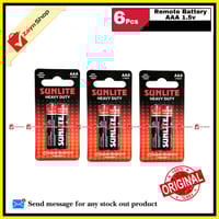 Sunlite Remote Battery AAA 1.5V Ultra 6 pcs_img_0