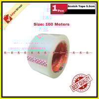 Scotch Tape 5.5 cm 100 Meters ( Transparent )_img_0