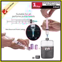 Perfume Refill kit Pump Syringe Tool 10ml 1pcs for Perfume extracting and Transfer to empty Refillable Bottles_img_0