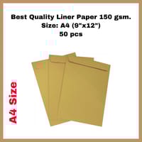 Envelope (A4 10''x12'') size Liner Paper 150 GSM ( 50 pieces Bundle )_img_0