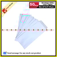 Envelope white color 70gsm Size (10"x4.5") 50 pcs_img_0