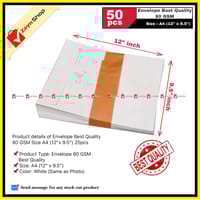 Envelope Best Quality 80 GSM Size (12"x 9.5") 25pcs_img_0