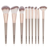 Maange 9ps Brush Set (Silver)_img_0