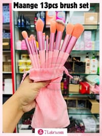 Maange 13ps Brush Set (Pink)_img_0