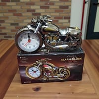 Vintage Motorbike Shape Table Clock –_img_0