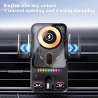 Transparent Electric Wireless Changing Phone Holder_img_1