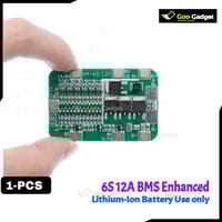 6S 12A 24V BMS Protection Board for 6-Pack 18650 Li-ion Battery Cells with Overcharge and Discharge Protection S0324_img_0