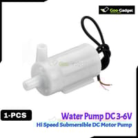 DC Water Pump 3-6V Mini Submersible Pump | 120L/H Flow Rate for Aquarium, Cooler, and Peltier Applications_img_0