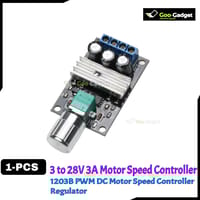 DC 80W PWM Motor Speed Controller | DC Motor Speed Regulator, 3A Motor Speed Controller, Adjustable Motor Speed Module, PWM Motor Driver S0303_img_0