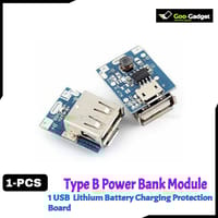 5V 1 USB Power Bank Module Type B Lithium Battery Charging Protection Board USB for DIY Charger_img_0