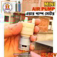 Air Pump DC 12V Mini Air Pump High Pressure Large Capacity Low Noise_img_0