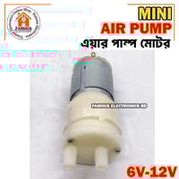 Air Pump DC 12V Mini Air Pump High Pressure Large Capacity Low Noise_img_4
