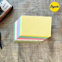 OXYNOTE 6x4 inch Blank Index Flashcards - 30 Cards - Suitable for Exam Preparation, Cheat Sheets, Short Notes, Syllabus Revision_img_1