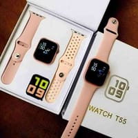 T55 Smart Watch (২ জোড়া বেল্ট)_img_0