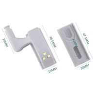 Cabinet Hinge LED Light – Auto On-Off Smart Lighting for Cabinets with Battery_img_0