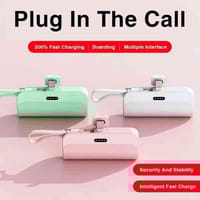 💥💥 Power Bank Mini 5000mAh PowerBank portablecharger Fast Charging PowerBank Only Type C_img_3