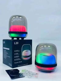 L20 15W Transparent Luminous 6D Stereo Colored Wireless Bluetooth Speaker_img_1