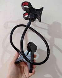 Flexible 360 Rotation Clip Mobile Cell Phone Holder Lazy Bed Desktop Bracket Mount Stand Phone Clip Holder_img_1