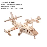 Amphibious Bomber 3D Wooden Puzzle (Model)_img_5