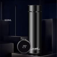 SMART Digital LED Thermal Flask with Temperature Indicator Stainless Steel Flask_img_3