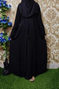 Embroidery Borka with Hijab_img_0