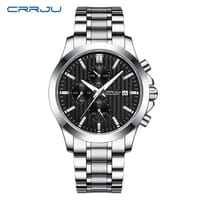 Stainless Steel Chronograph Watch for Men_img_3