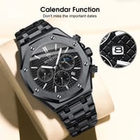 💥LouisWill Multi-function Waterproof Watch With Calendar_img_2