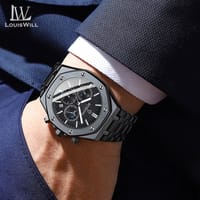 💥LouisWill Multi-function Waterproof Watch With Calendar_img_7