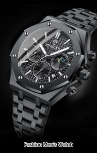 💥LouisWill Multi-function Waterproof Watch With Calendar_img_8