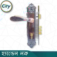 উচ্চ সুরক্ষা স্ট্যান্ডার্ড সাইজের হ্যান্ডেল লক প্রধান দরজার জন্য লক অ্যান্টিক রঙের দরজার লক Door Lock_img_3