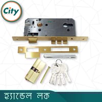 উচ্চ সুরক্ষা স্ট্যান্ডার্ড সাইজের হ্যান্ডেল লক প্রধান দরজার জন্য লক অ্যান্টিক রঙের দরজার লক Door Lock_img_5