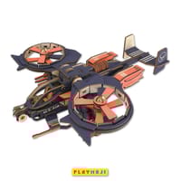 Scorpion Gunship Avatar - 3D Wooden DIY Model_img_1