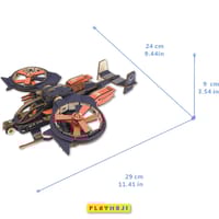 Scorpion Gunship Avatar - 3D Wooden DIY Model_img_6