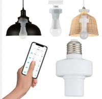 E27 Screw Smart APP Remote Control Lamp Holder | Bluetooth Wireless LED Bulb Adapter | Energy-Saving Smart Home Light Socket_img_0