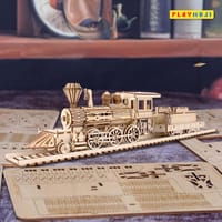 Locomotive - 3D DIY Wooden Puzzle_img_3