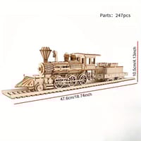 Locomotive - 3D DIY Wooden Puzzle_img_6