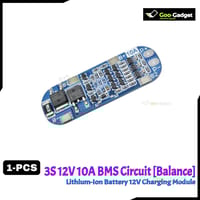 3S 10A 12V 18650 Lithium-Ion Battery Charger Protection Board | BMS Module for Lithium Battery S0323_img_0