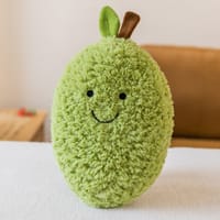New 8-inch Simulation Fruit Plush: Watermelon & Avocado And More Shape Doll For Gift_img_5