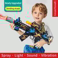 Electric Toy Gun with Sound, Light & Multiple Modes (Battery Not Included)_img_0