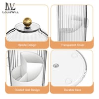 💥LouisWill Makeup Brush Organizer Cosmetic_img_5