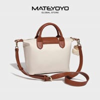 💥MATEYOYO Women Handbag Korean Sling Bag Ins Fashion Shoulder Bag Dual Use Leisure Style Casual Summer Hand Bag Messenger Bag Women Beach Bag Oxford Bag_img_3