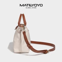 💥MATEYOYO Women Handbag Korean Sling Bag Ins Fashion Shoulder Bag Dual Use Leisure Style Casual Summer Hand Bag Messenger Bag Women Beach Bag Oxford Bag_img_5