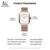 💥LouisWill Korean Style  Waterproof Fashion Watch_img_5