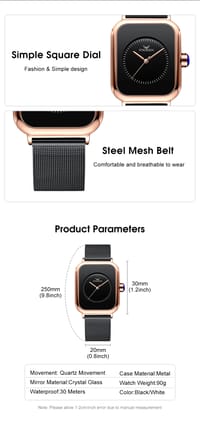 💥LouisWill Korean Style  Waterproof Fashion Watch_img_8