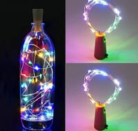 Bottery C cork Lights Mini Fairy String Lights Copper Copper Wire_img_2