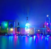 Bottery C cork Lights Mini Fairy String Lights Copper Copper Wire_img_3