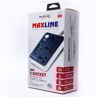 Maxline ML 804 4 USB Fast Charging Multiplug Power Strip_img_1