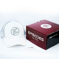 Episodes White Corduroy Trucker Cap_img_5