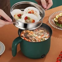 Electric Cooking Pot Multifunctional Nonstick Cooking Pot 1,8L Electric Mini Rice Cooker Machine_img_3