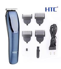 HTC AT-1210 Rechargeable 4 Clipper Hair Trimmer For Men_img_0